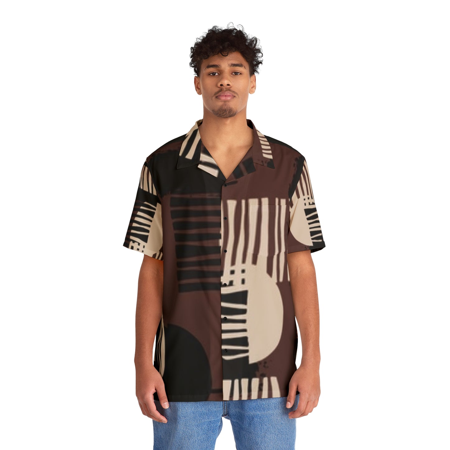 Men's Casual Abstract Shirt