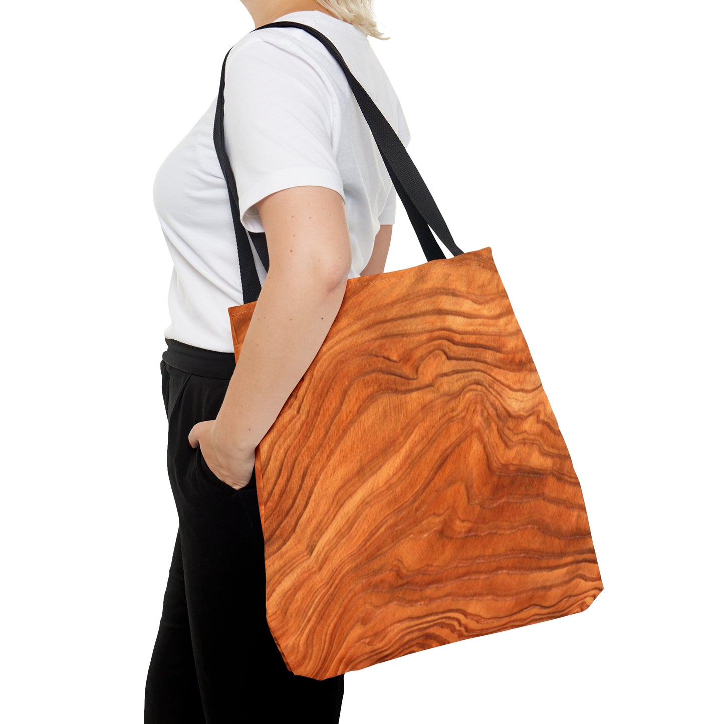 Wood Print Bag