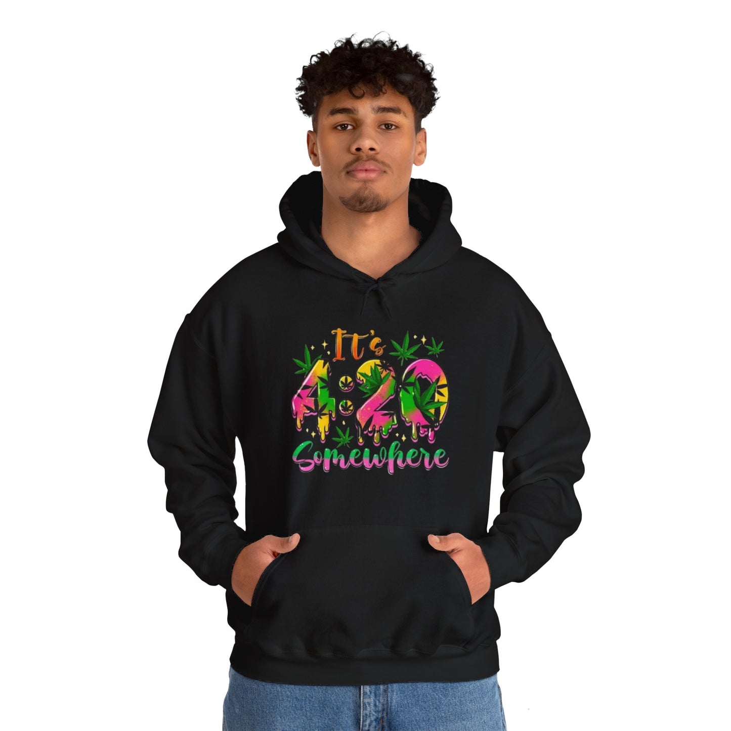 Weed 4:20 Heavy Blend™ Hooded Sweatshirt