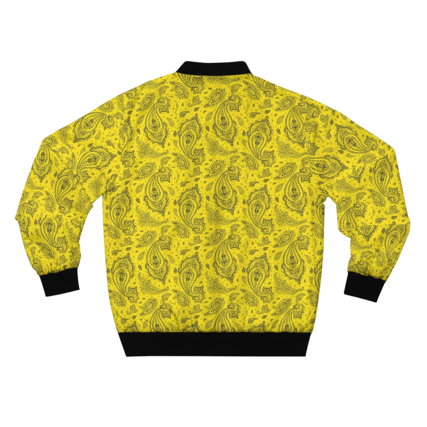 Yellow Bandana Bomber Jacket