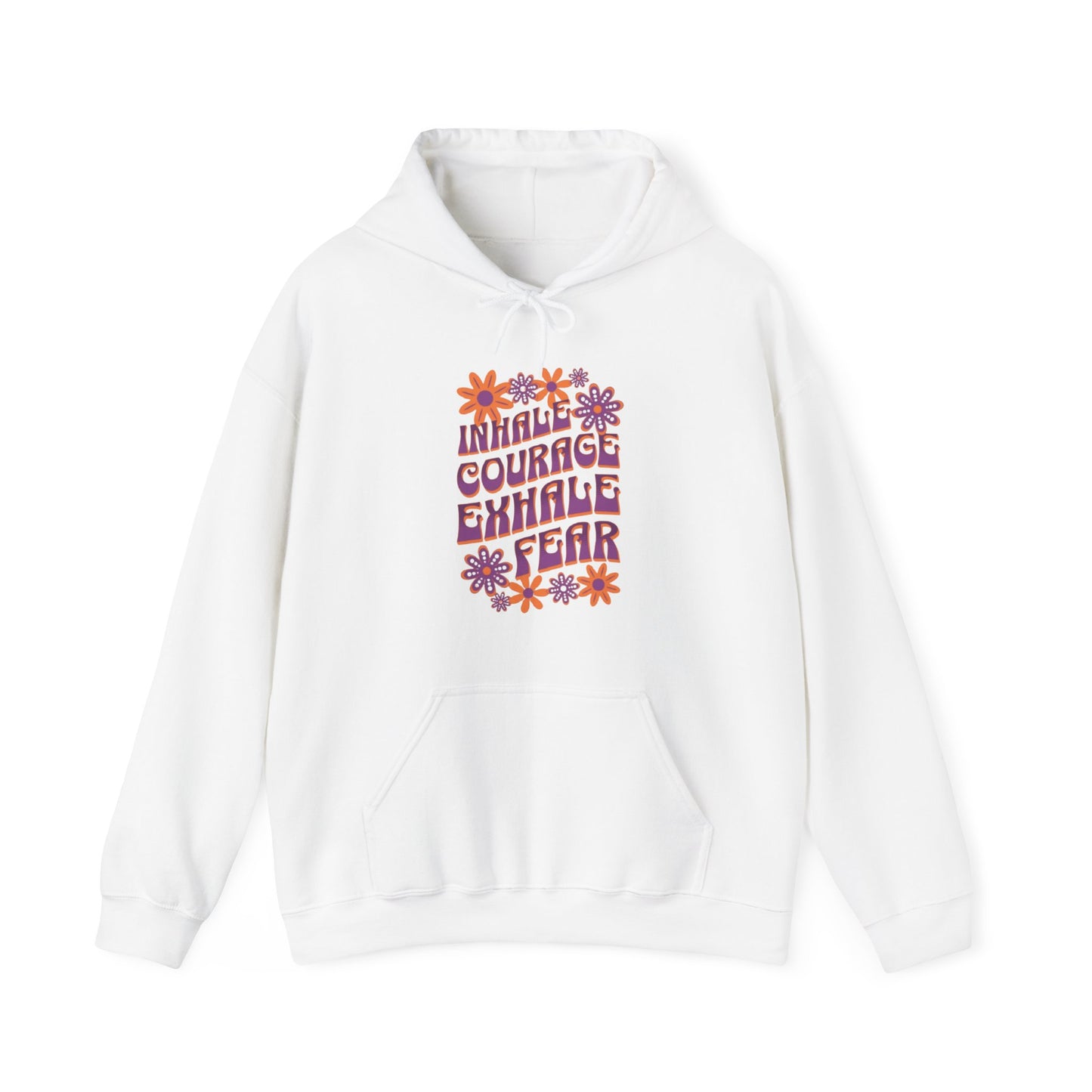 Flower Power Heavy Blend™ Hooded Sweatshirt