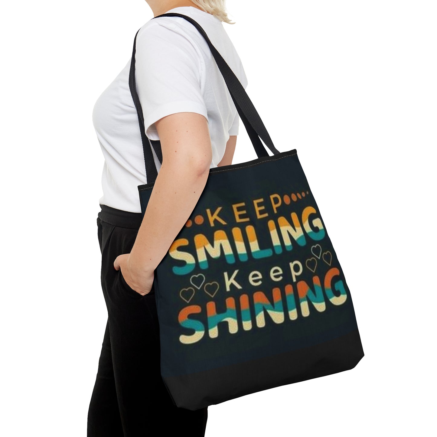 Keep Smilin' Tote Bag