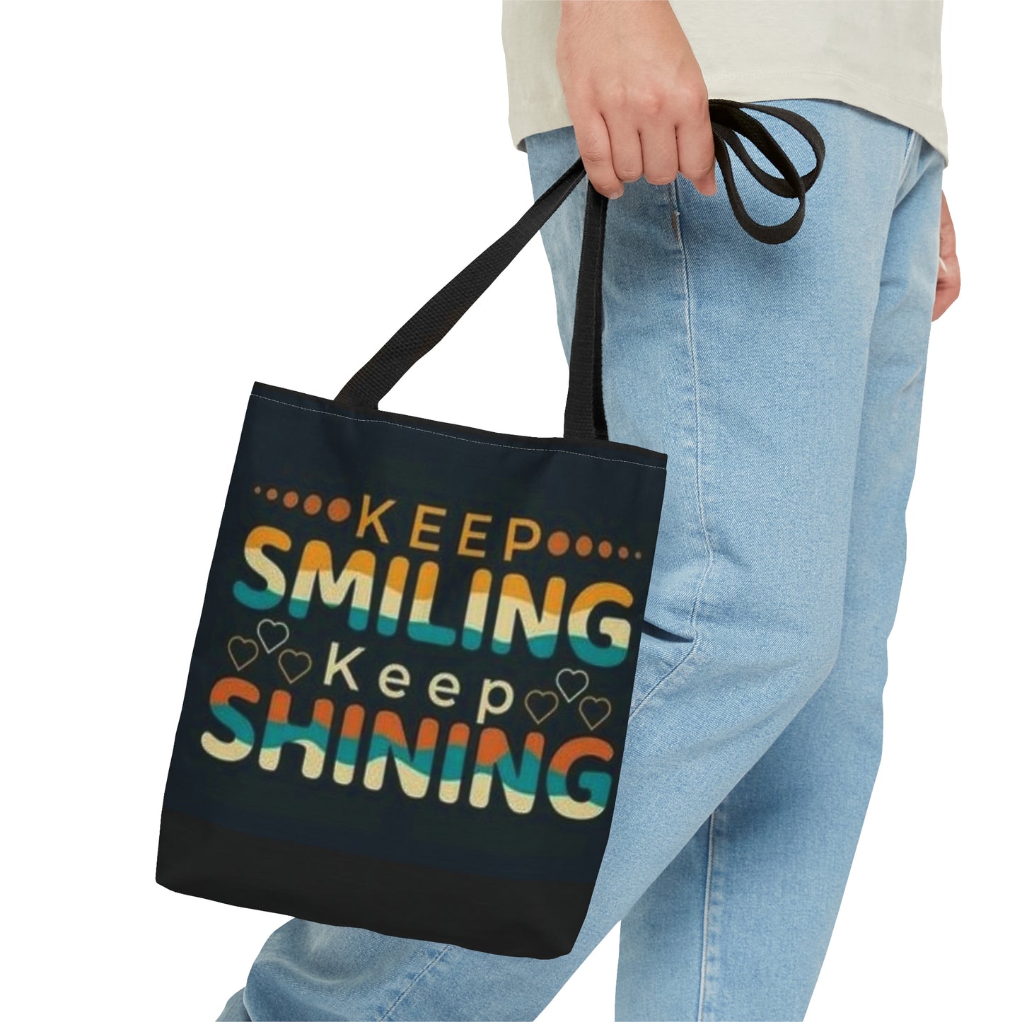 Keep Smilin' Tote Bag
