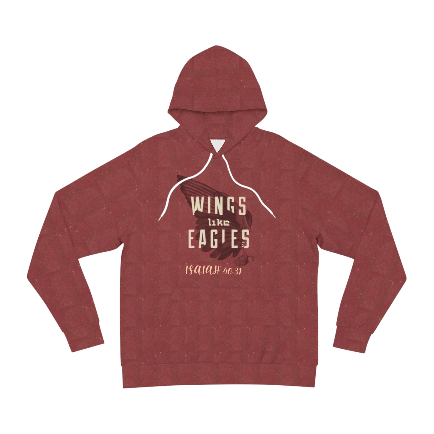 Wings like Eagles Hoodie