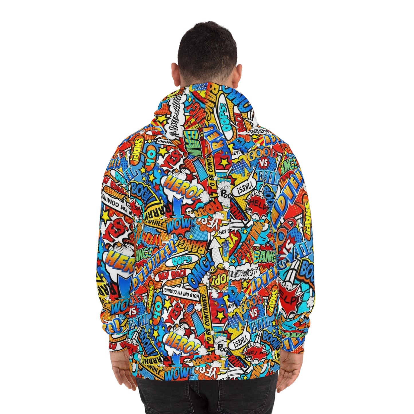 Comic Collage Hoodie
