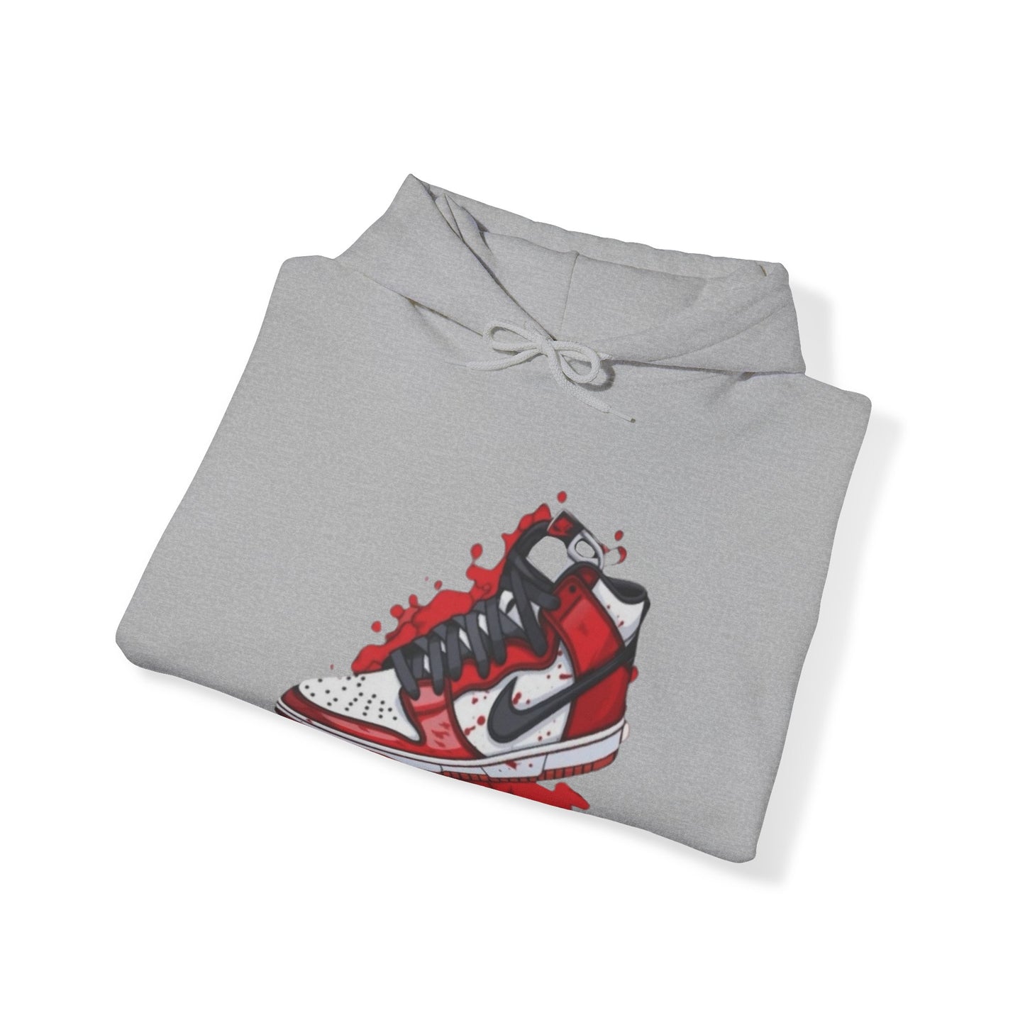 Shoe Prints Heavy Blend™ Hooded Sweatshirt