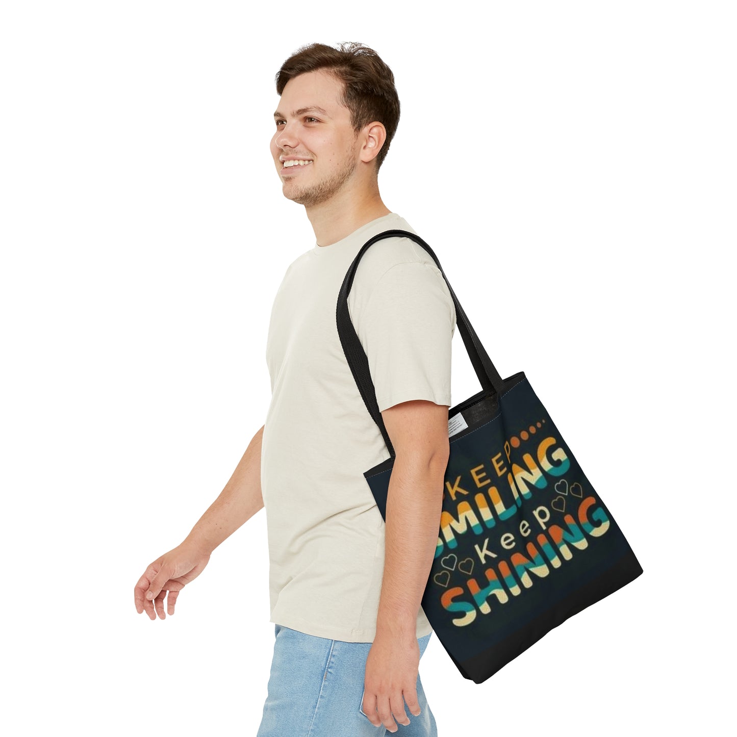 Keep Smilin' Tote Bag