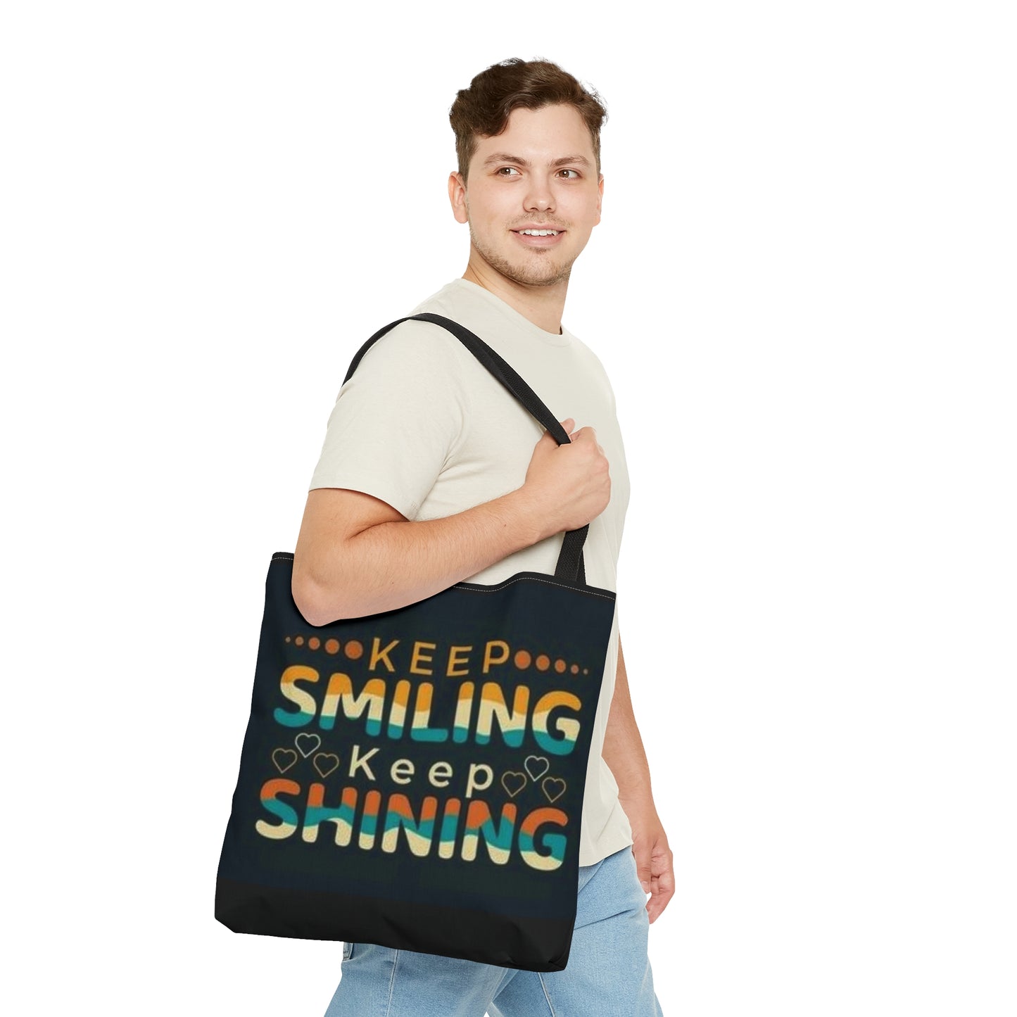 Keep Smilin' Tote Bag