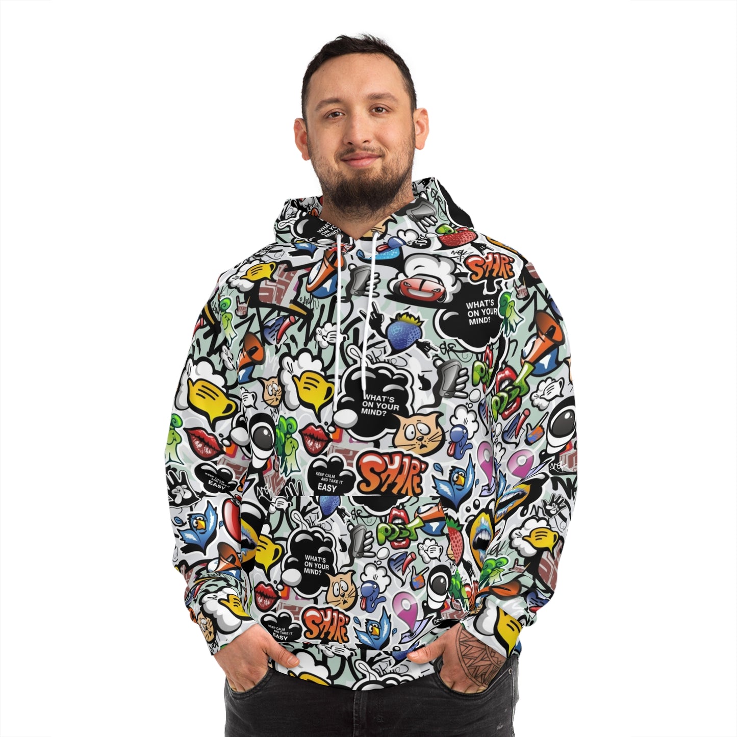 Comic Style Hoodie