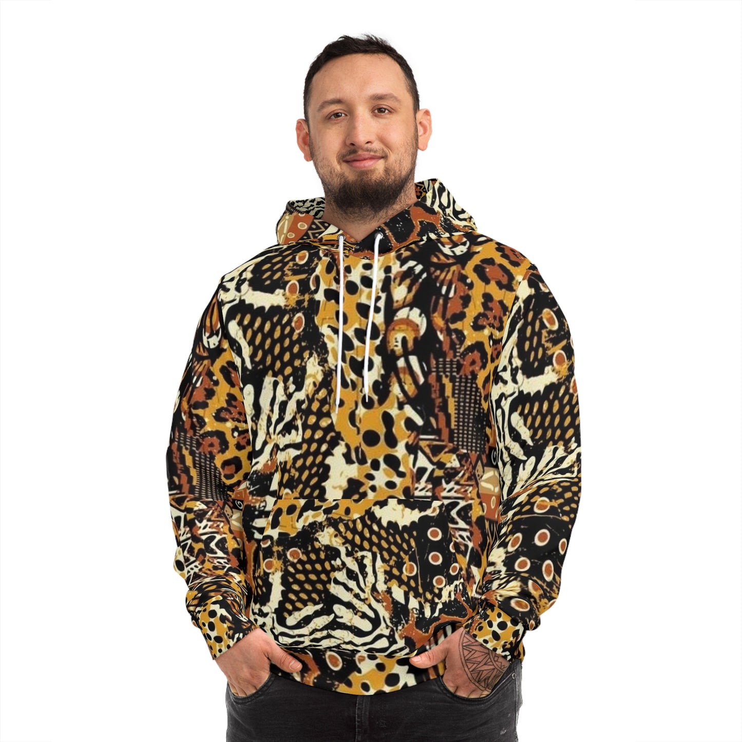 Womens Leopard Hoodie