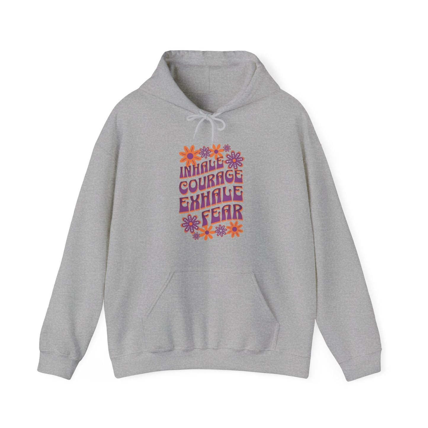 Flower Power Heavy Blend™ Hooded Sweatshirt