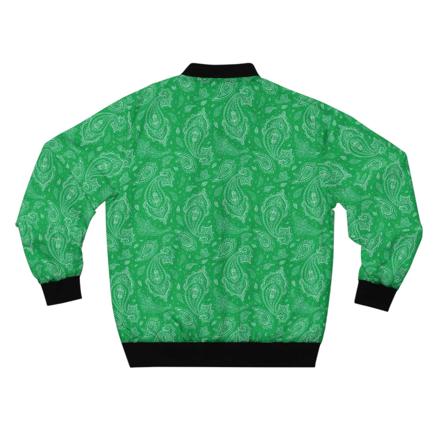 Green Bandana Bomber Jacket