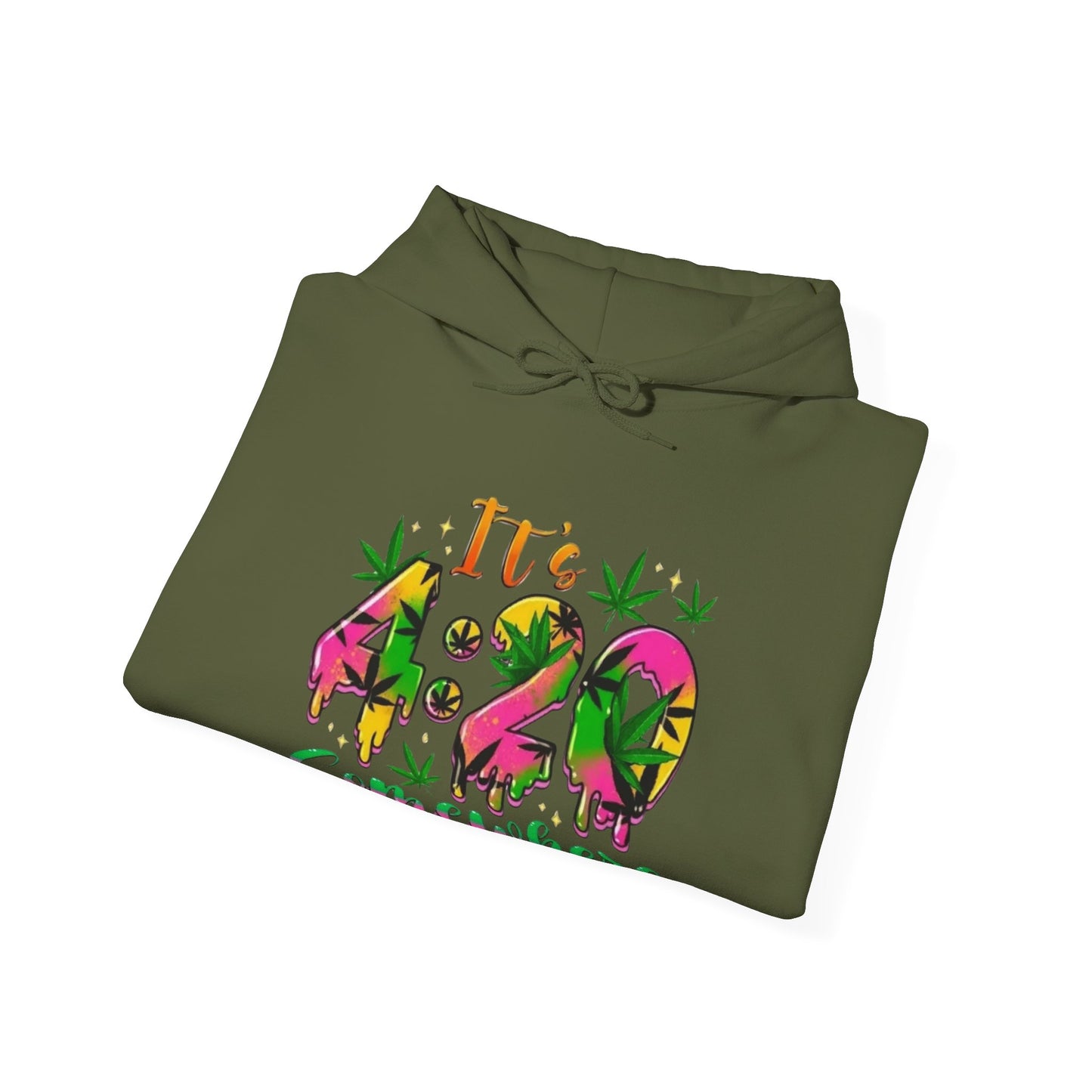 Weed 4:20 Heavy Blend™ Hooded Sweatshirt