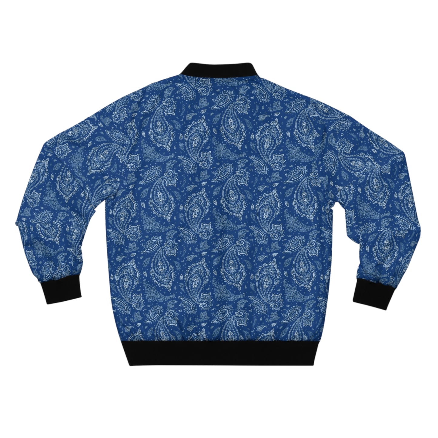 BLUE Bandana Men's Bomber Jacket