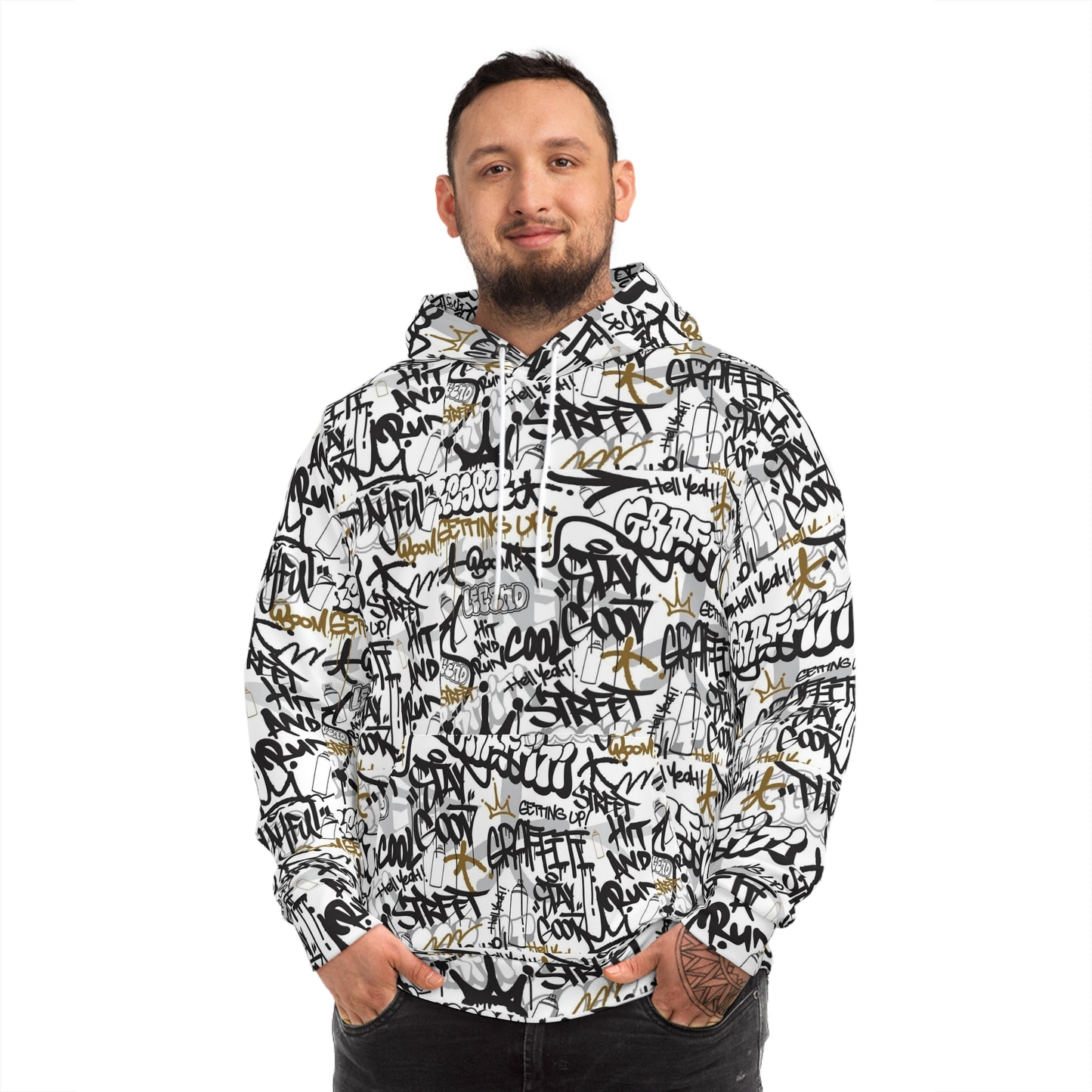 Graffiti Style Hoodie