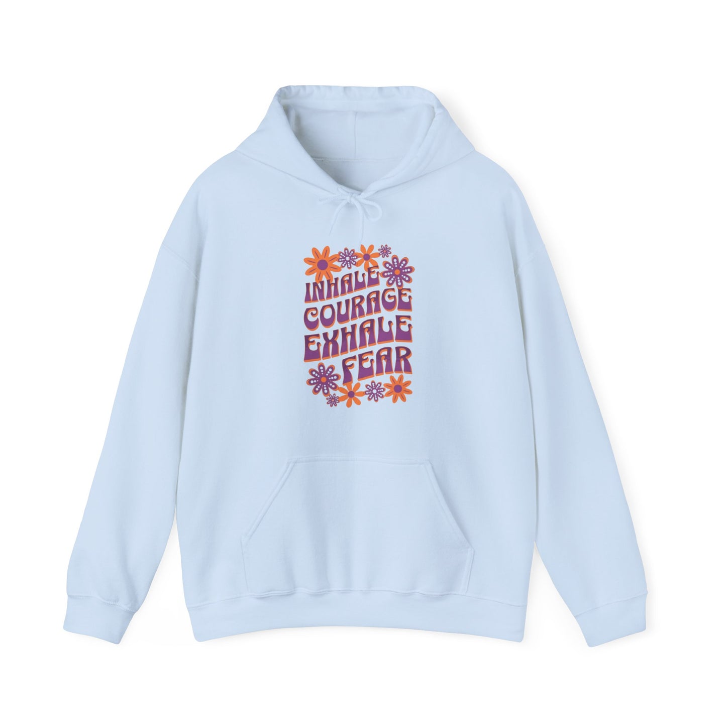 Flower Power Heavy Blend™ Hooded Sweatshirt