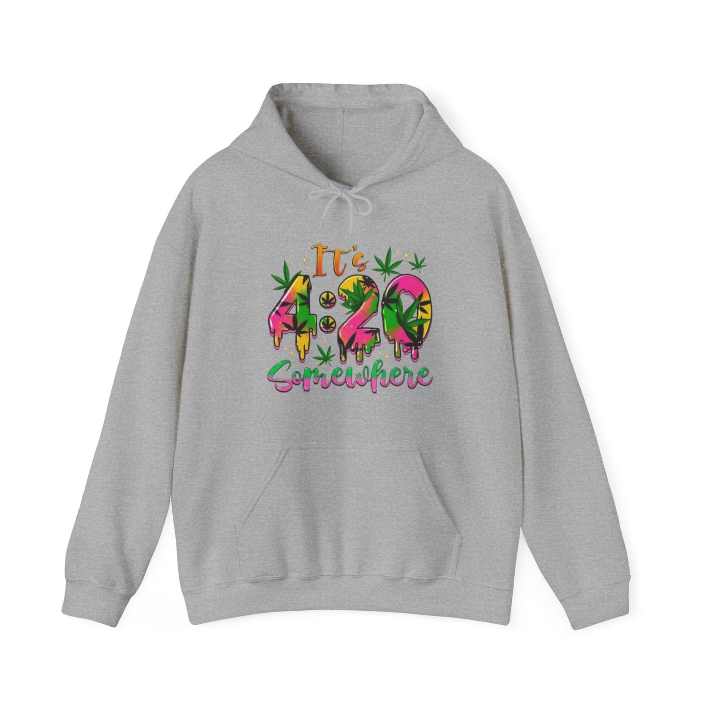 Weed 4:20 Heavy Blend™ Hooded Sweatshirt