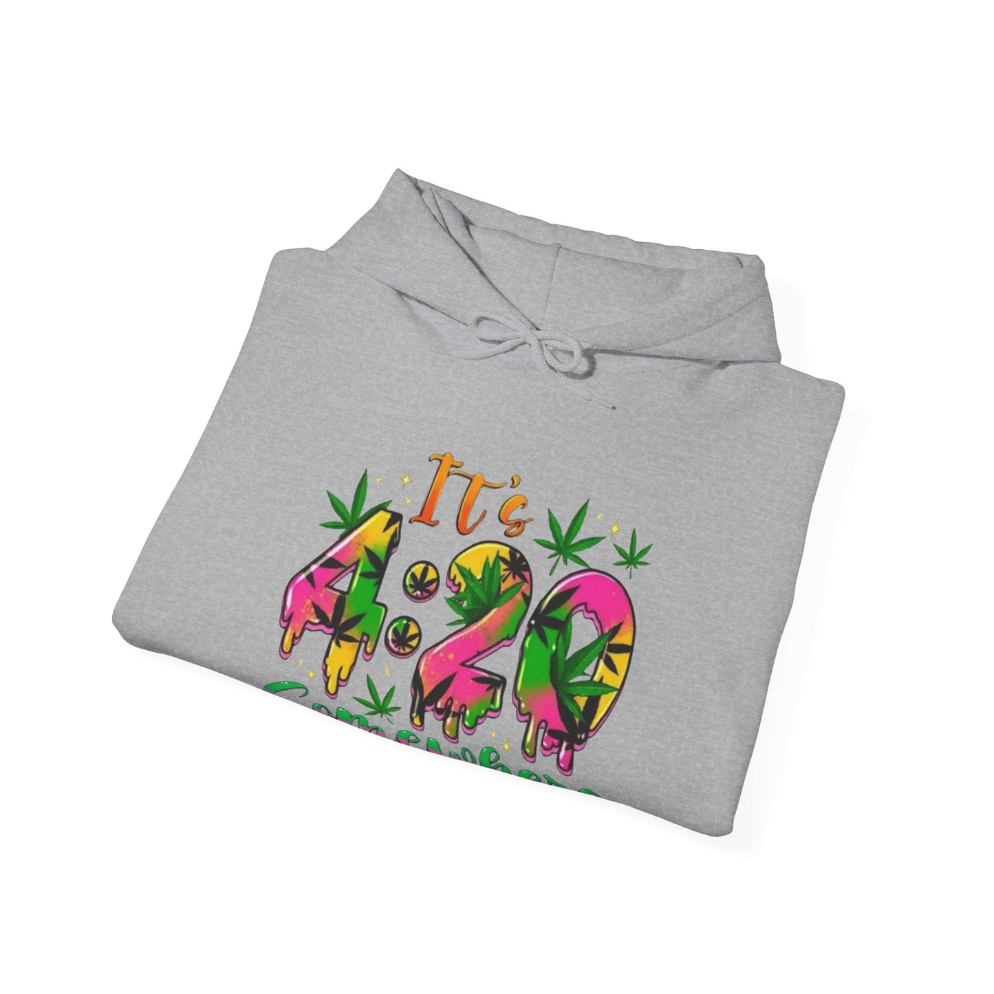 Weed 4:20 Heavy Blend™ Hooded Sweatshirt
