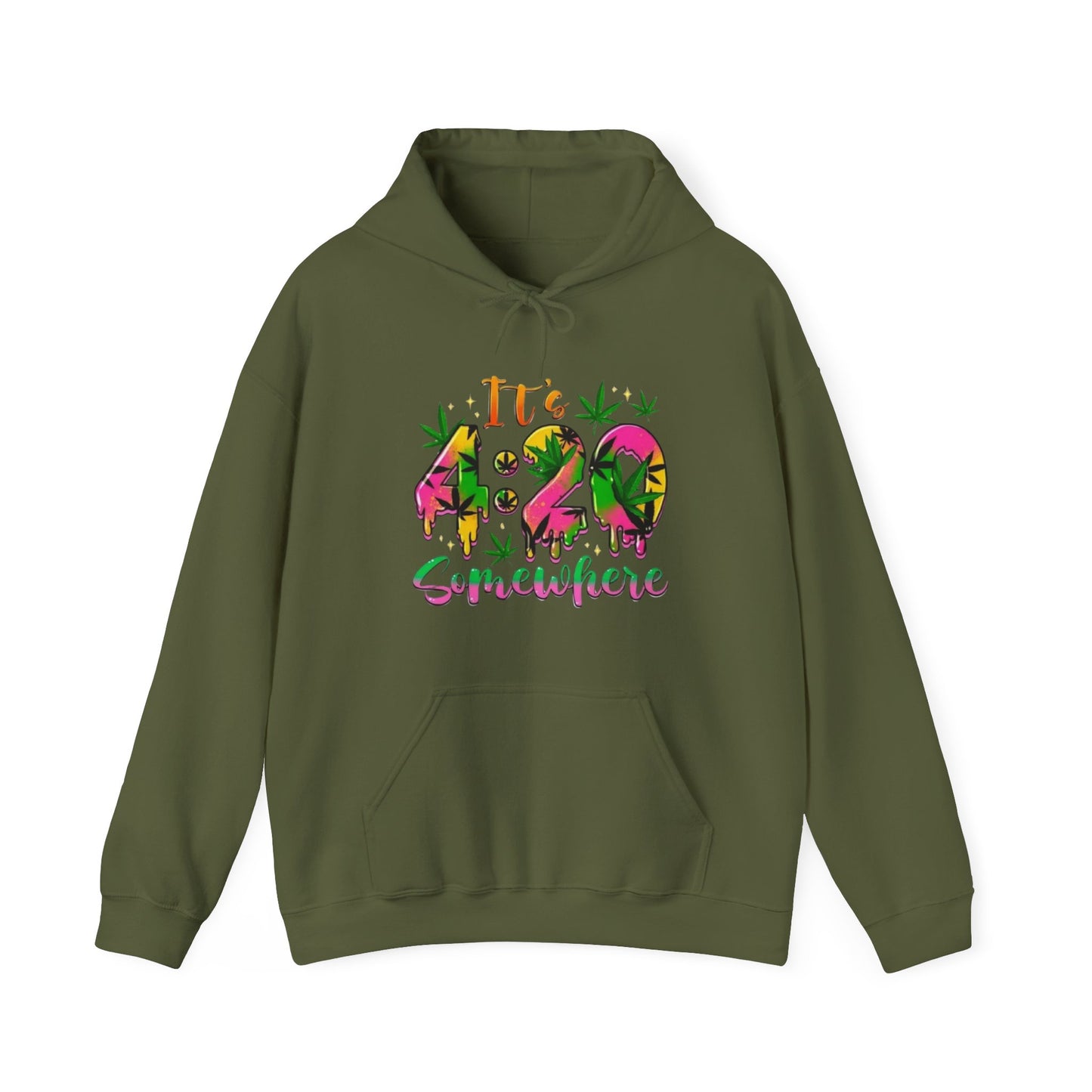 Weed 4:20 Heavy Blend™ Hooded Sweatshirt