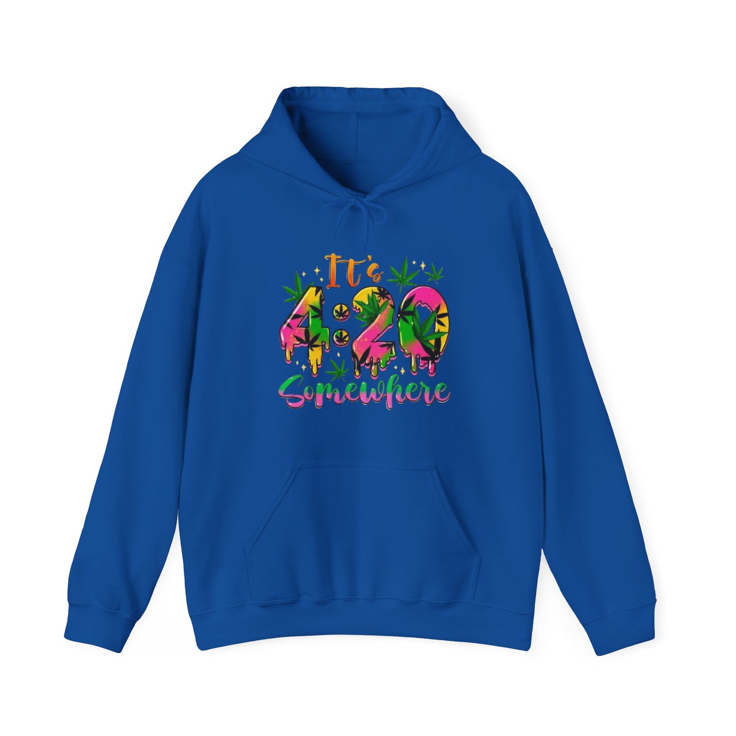 Weed 4:20 Heavy Blend™ Hooded Sweatshirt