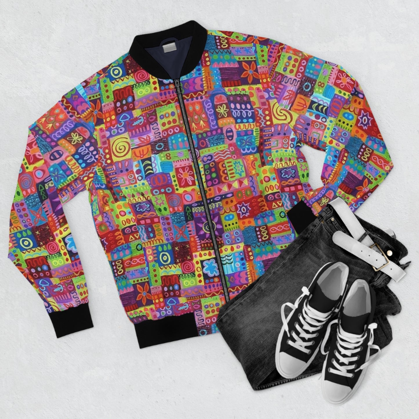 Quilt Bomber Jacket
