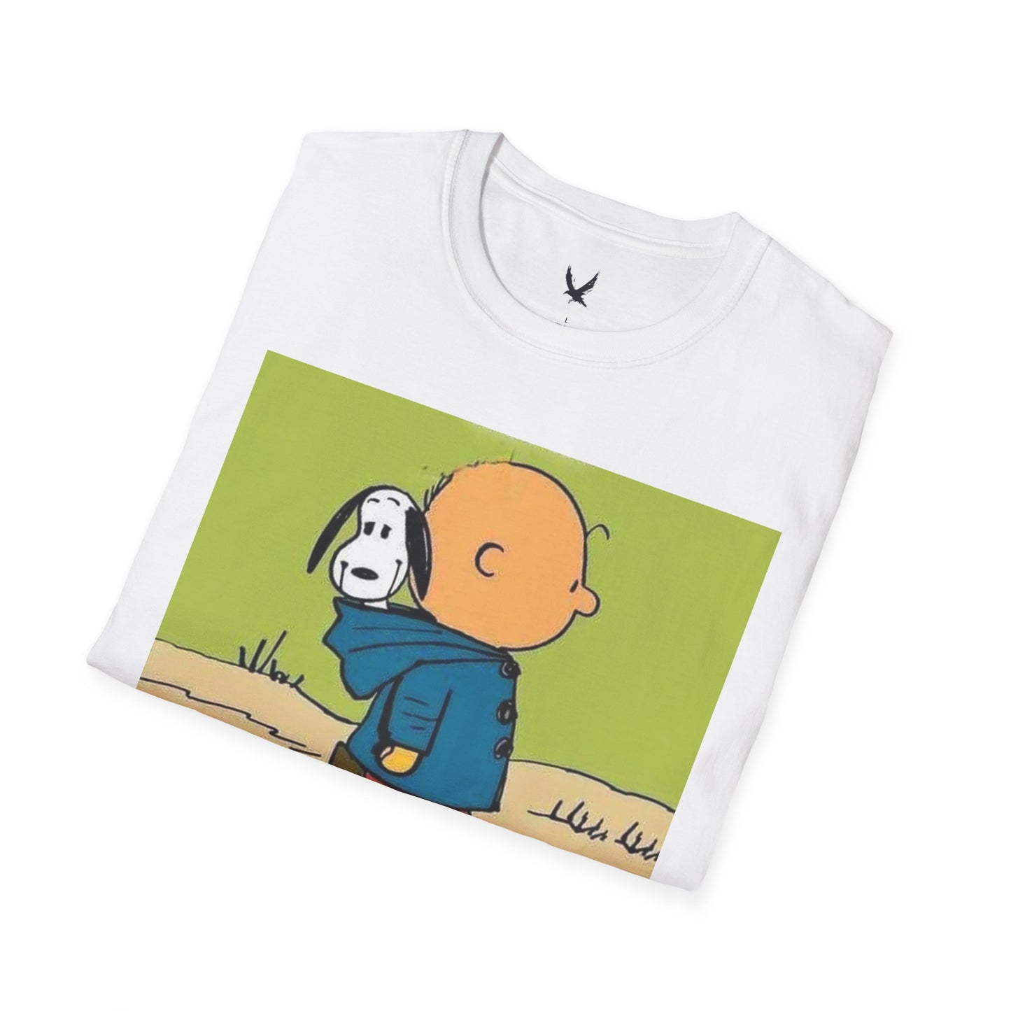 Vintage Cartoon Dog Unisex Softstyle T-Shirt - Fun & Playful Graphic Tee