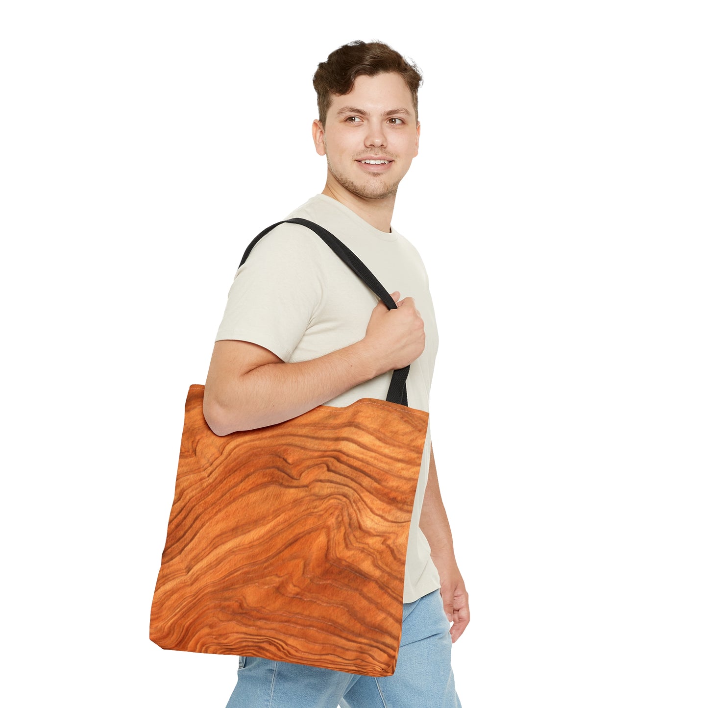 Wood Print Bag
