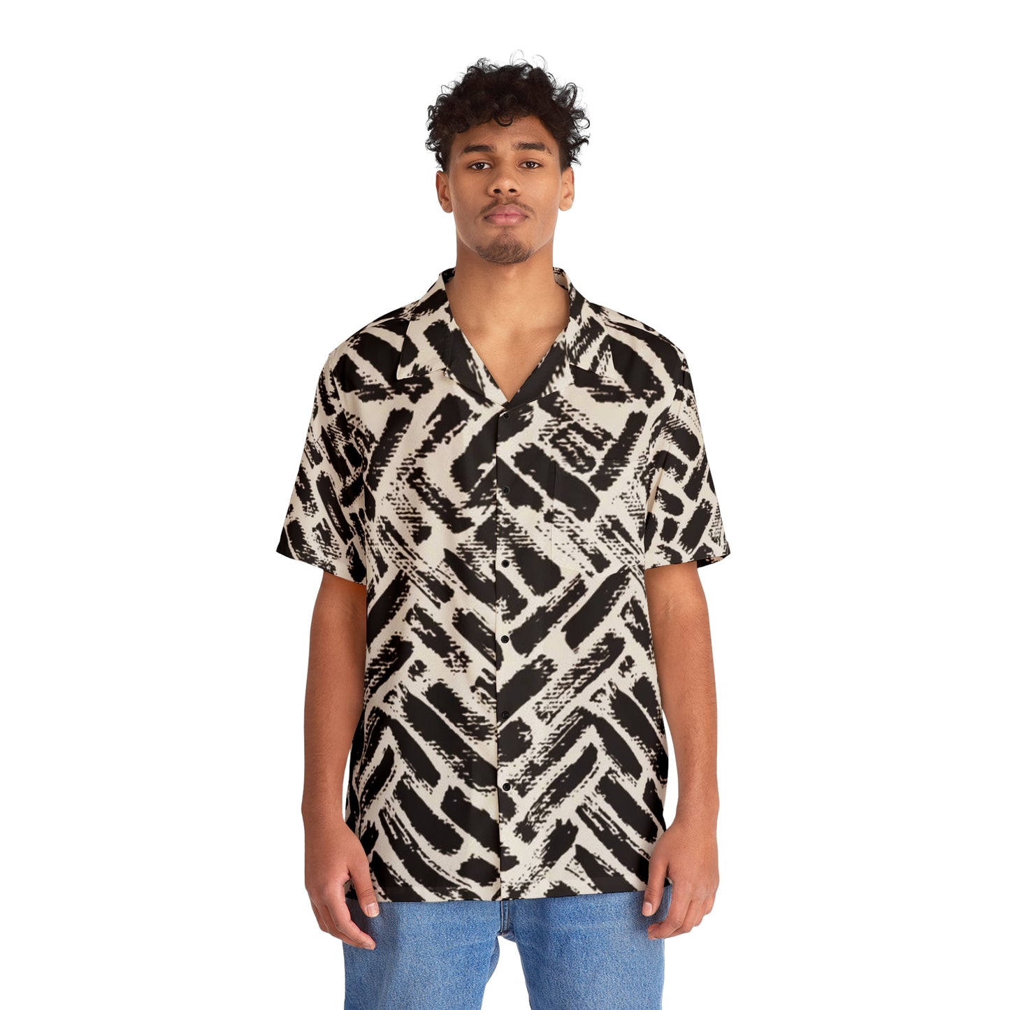 Mens Casual Print Shirt