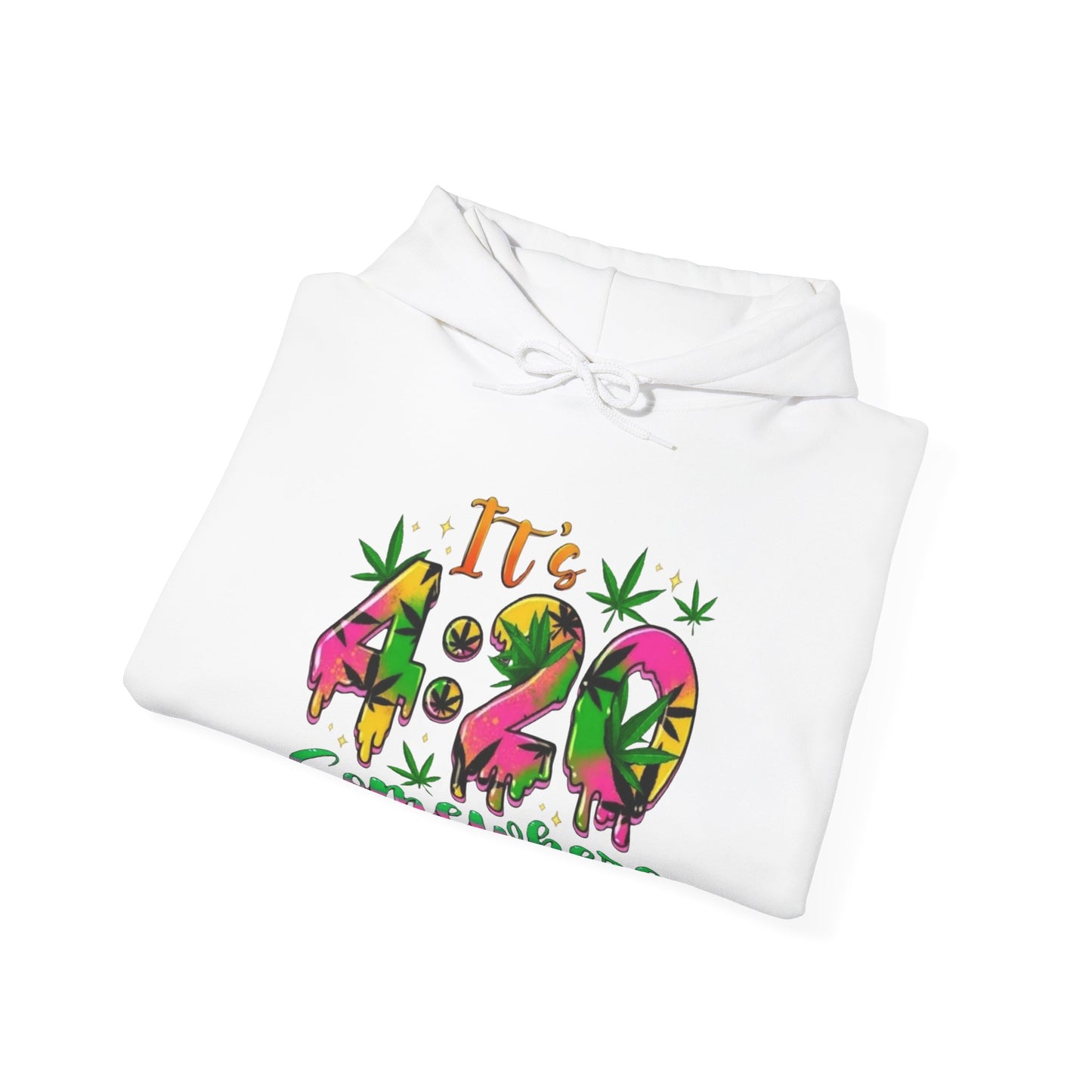 Weed 4:20 Heavy Blend™ Hooded Sweatshirt