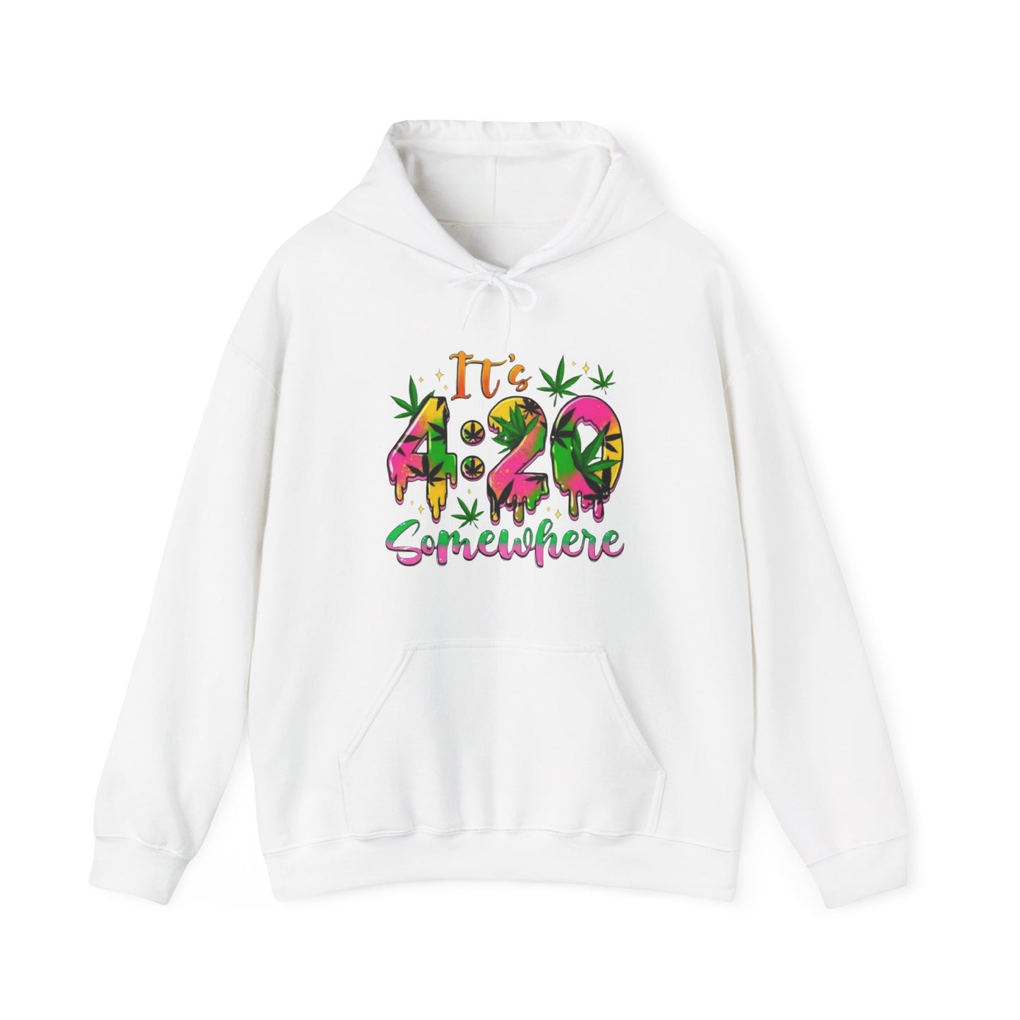 Weed 4:20 Heavy Blend™ Hooded Sweatshirt