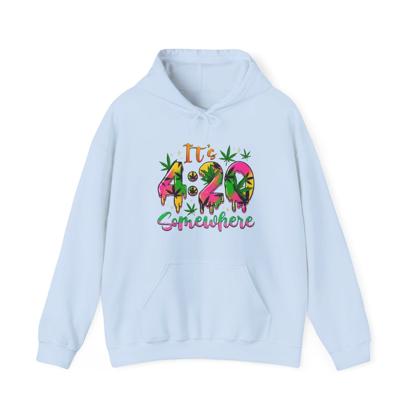 Weed 4:20 Heavy Blend™ Hooded Sweatshirt