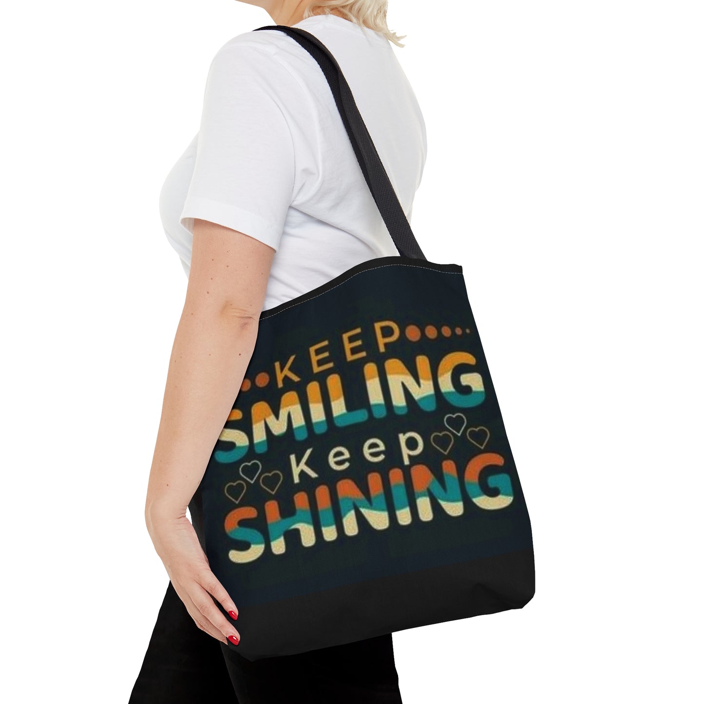 Keep Smilin' Tote Bag