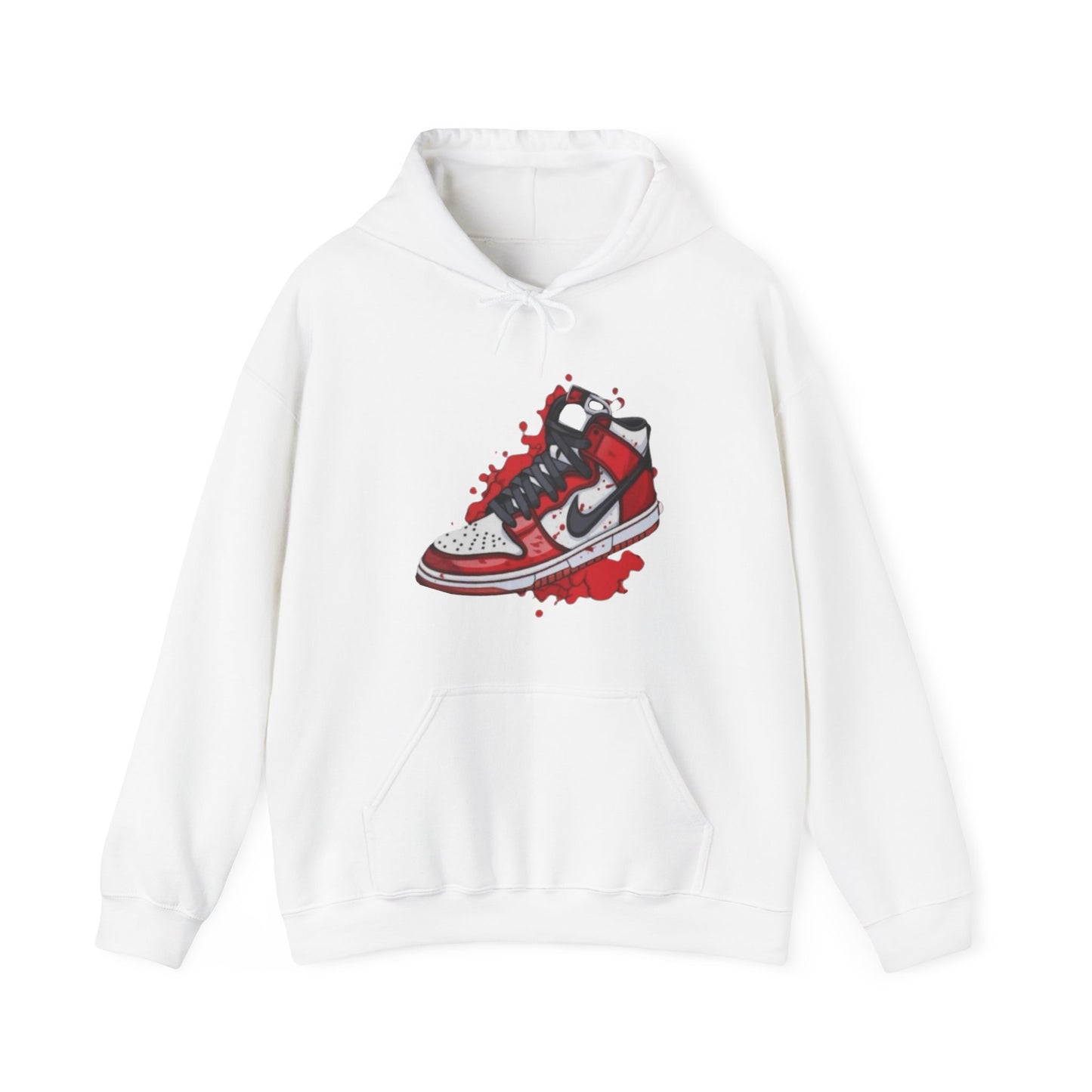 Shoe Prints Heavy Blend™ Hooded Sweatshirt