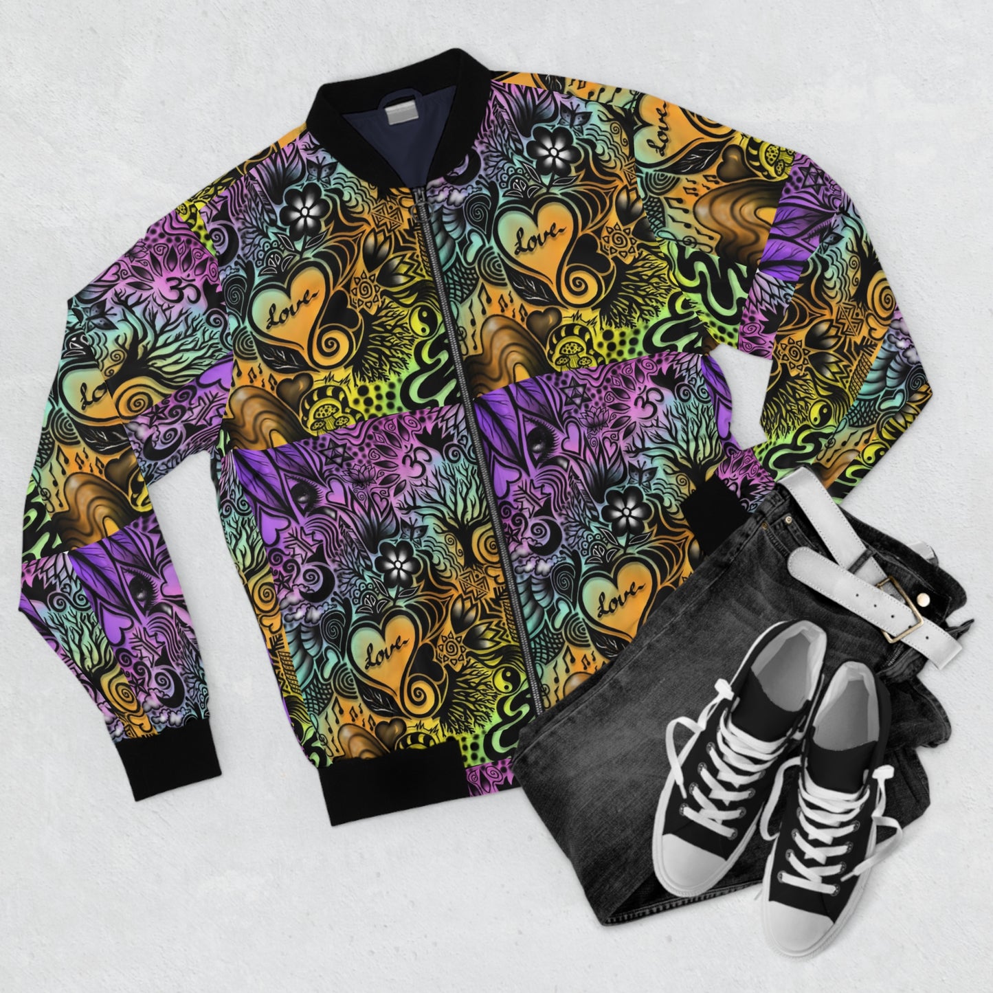 Music & Love in the Midnight Bomber Jacket