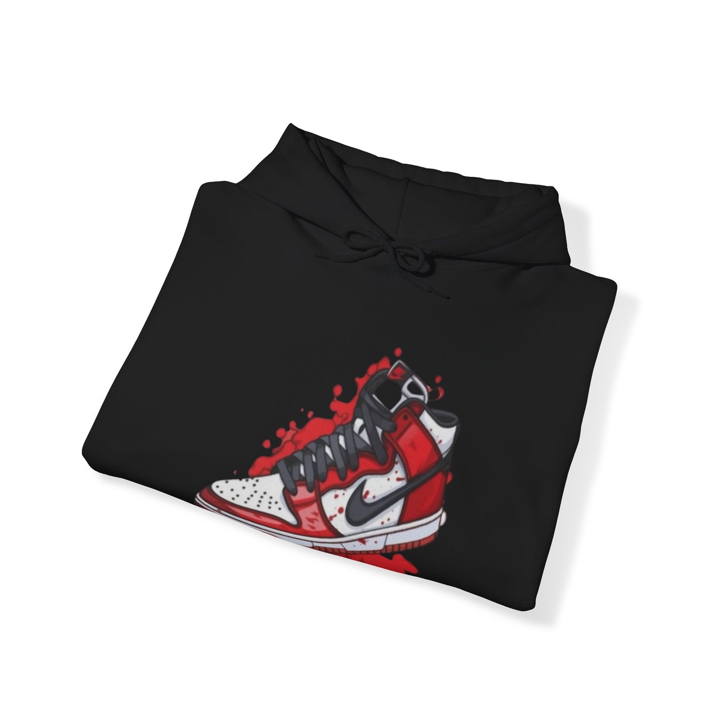 Shoe Prints Heavy Blend™ Hooded Sweatshirt