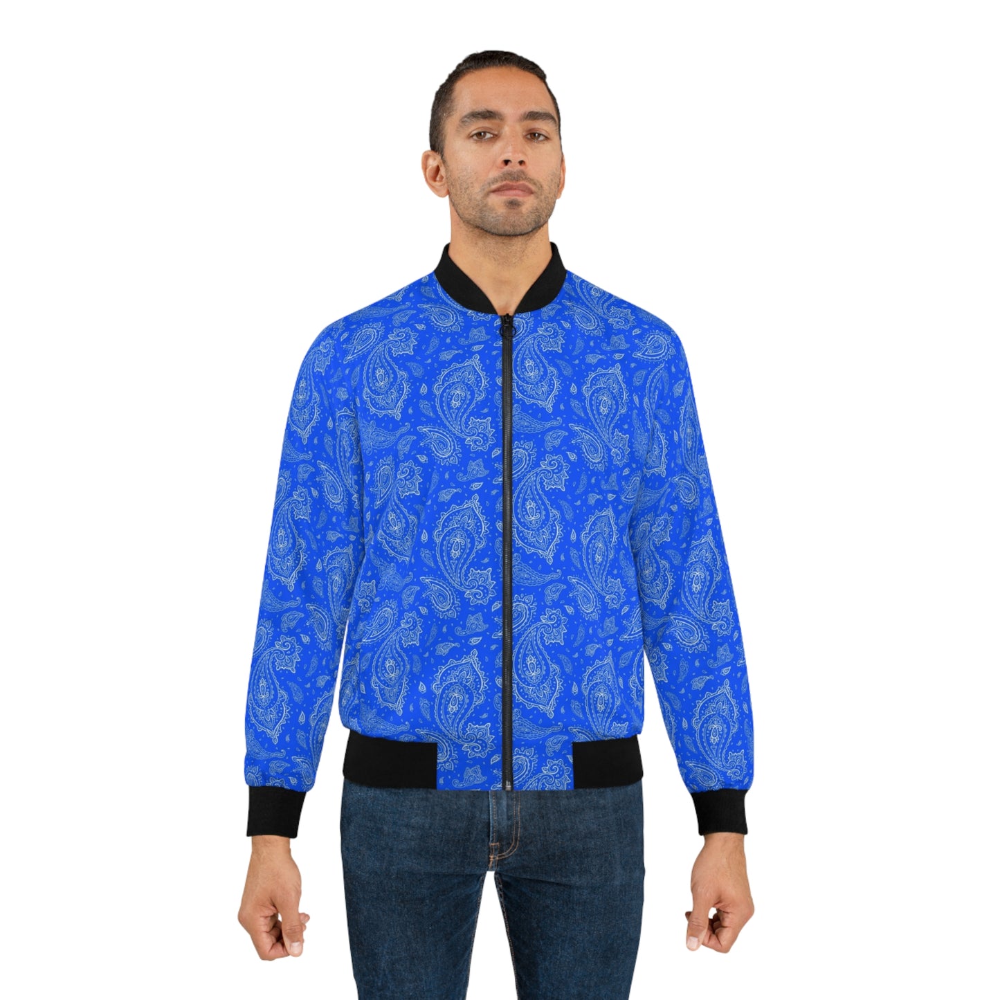 Blue Bomber Jacket