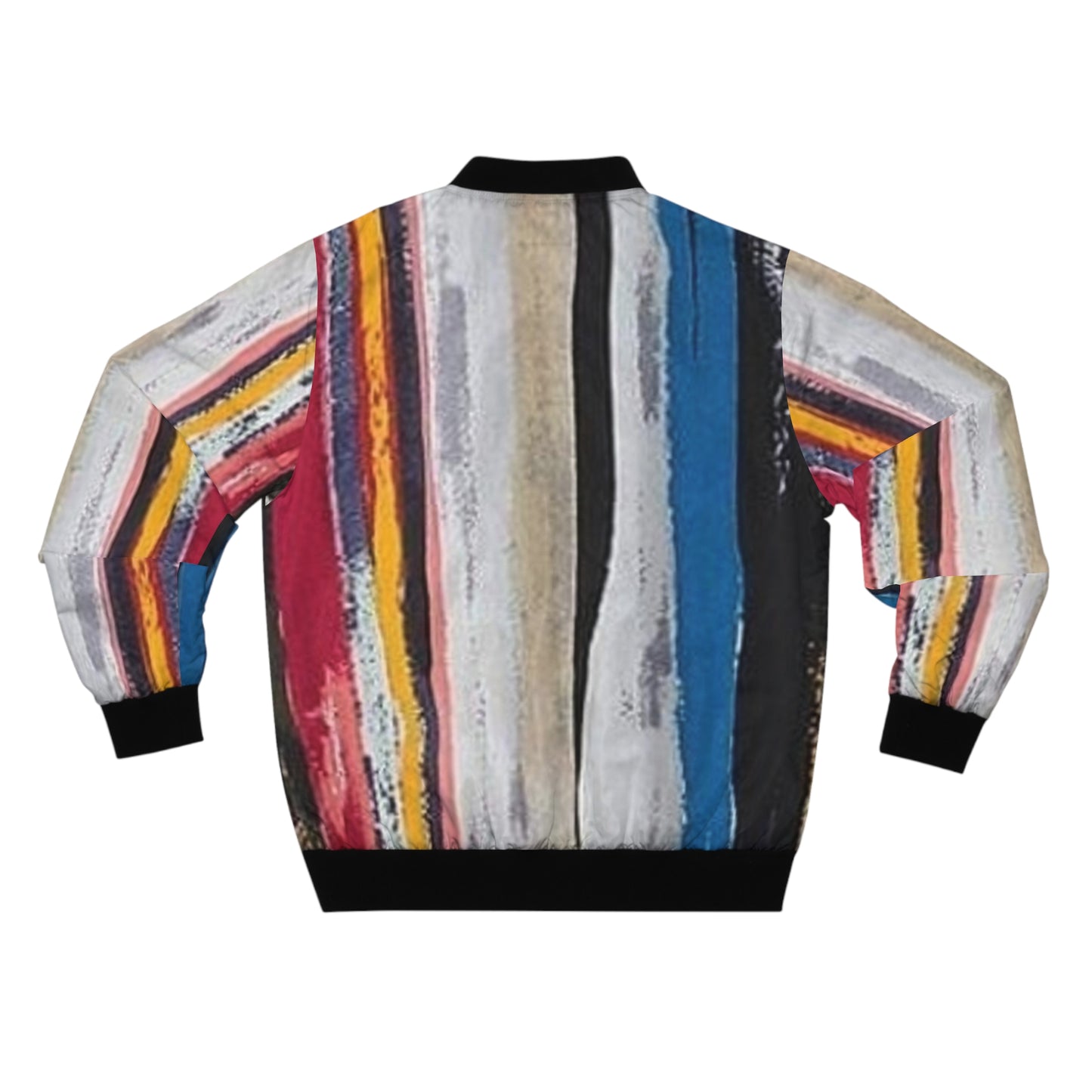 Vertical Color Bomber Jacket