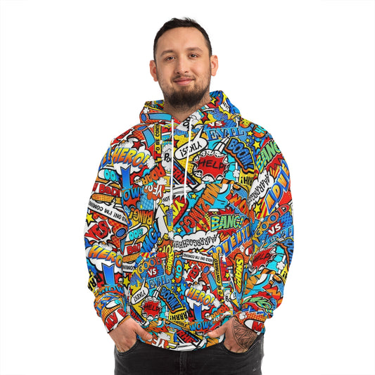 Comic Collage Hoodie
