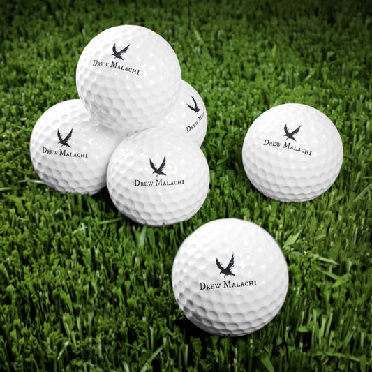 Golf Balls by Drew Malachi, 6pcs