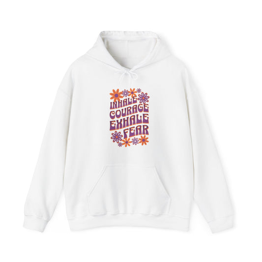 Flower Power Heavy Blend™ Hooded Sweatshirt