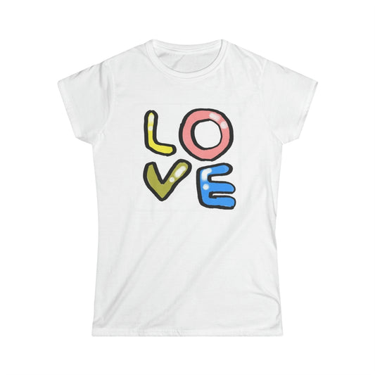 Women's  Love Softstyle T