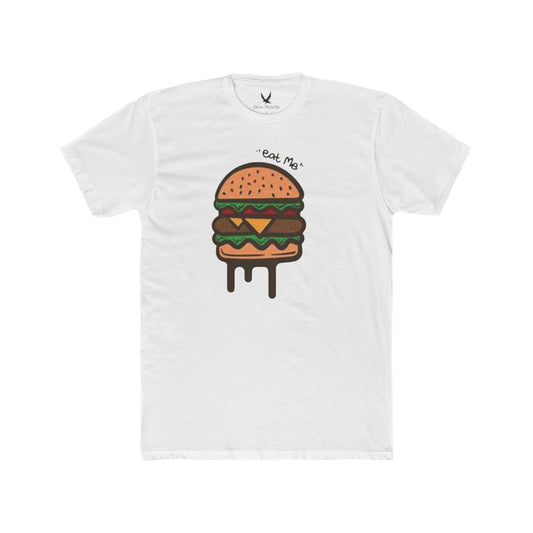 Burger Drip T‑Shirt — Cute "Eat Me" Cheeseburger Graphic Tee