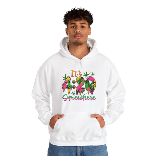 Weed 4:20 Heavy Blend™ Hooded Sweatshirt