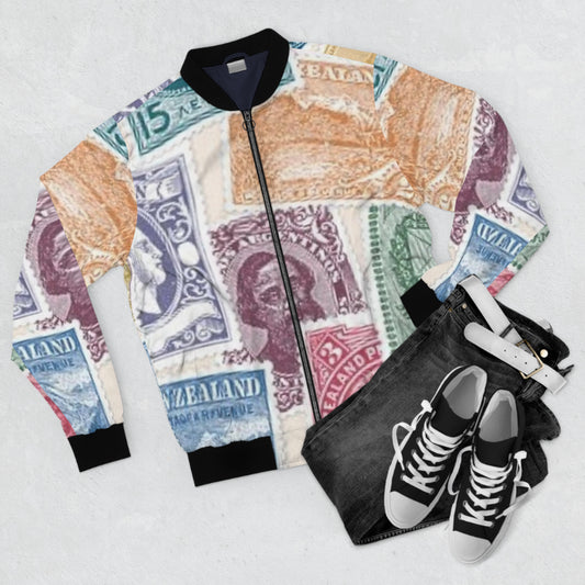 Stamp Bomber Jacket