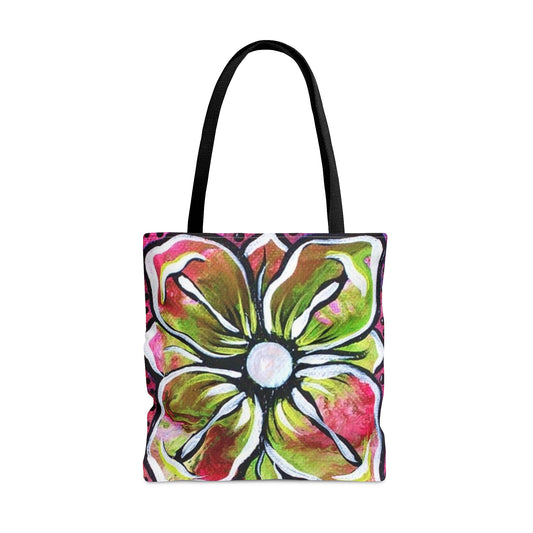 Large Flower Tote Bag