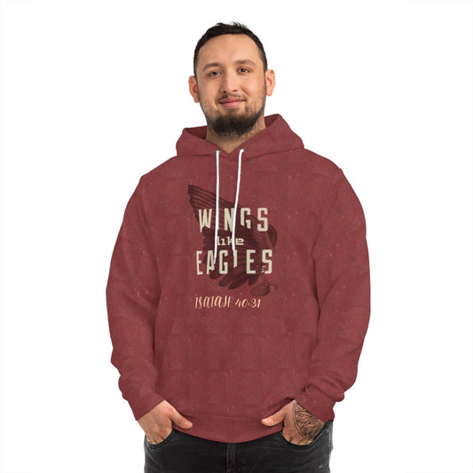 Wings like Eagles Hoodie