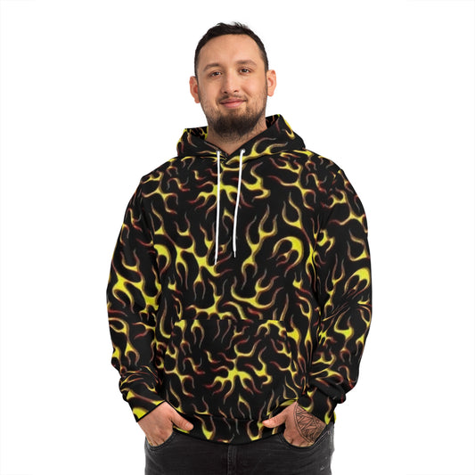 Hoodie on fire