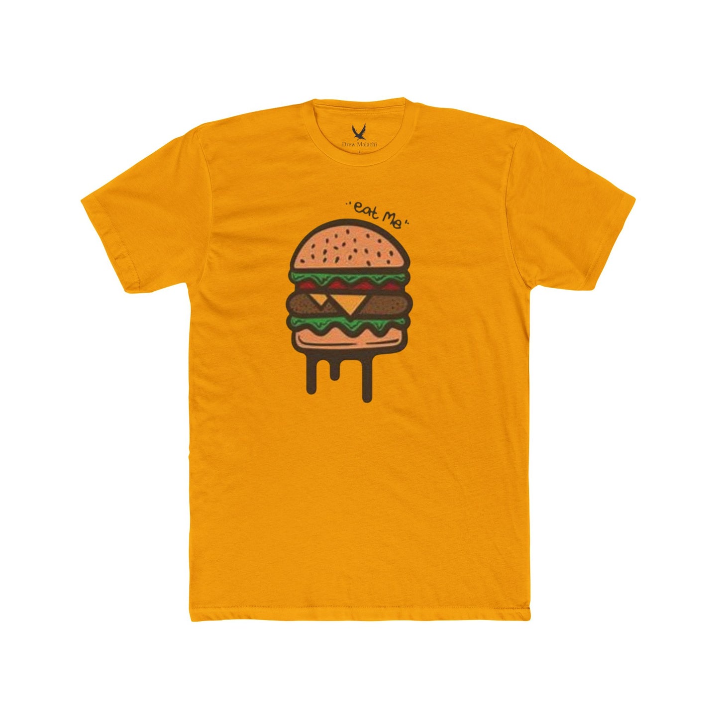 Burger Drip T‑Shirt — Cute "Eat Me" Cheeseburger Graphic Tee