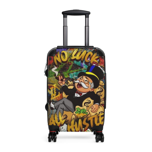 No luck all Hustle suitcase